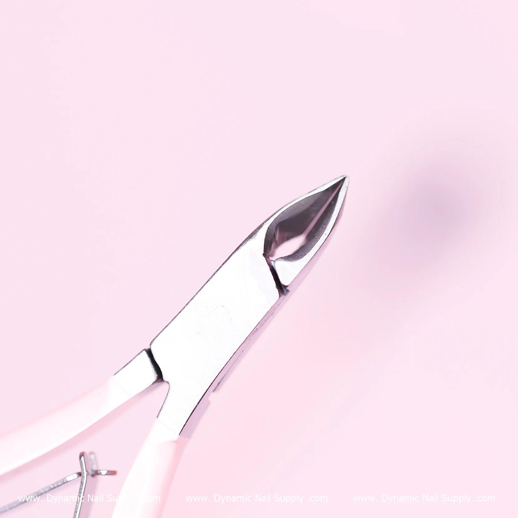 Achieve Professional Nail Care with Pink Carbon Steel Cuticle Nippers