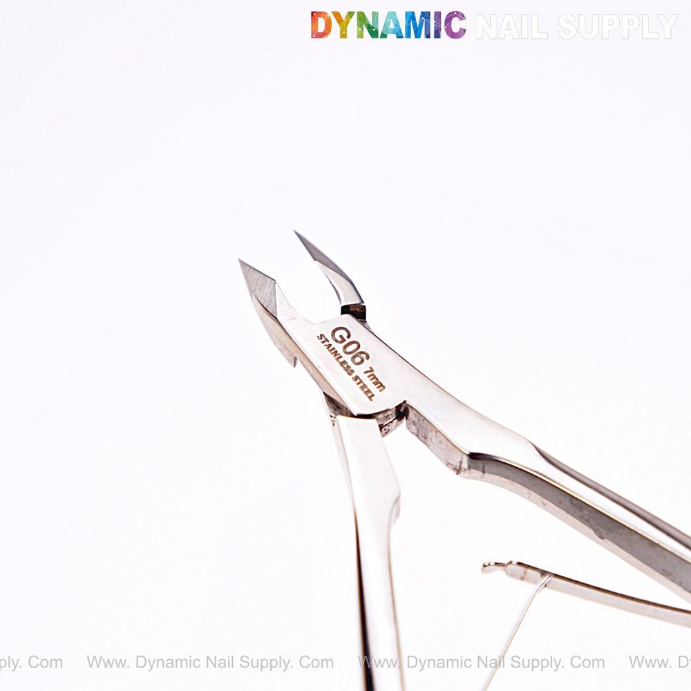 7mm stainless steel cuticle nippers - 2