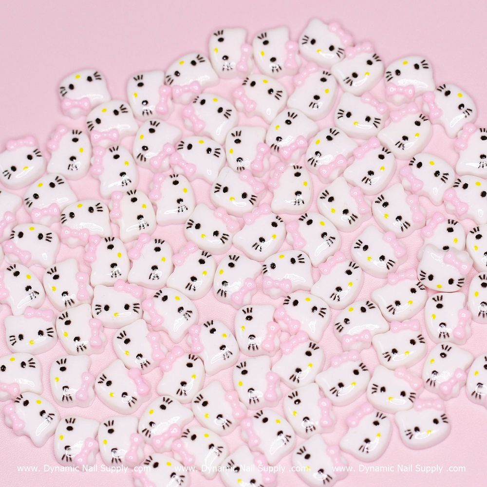 Bulk Hello Kitty Nail Charms for Salon Service Routines
