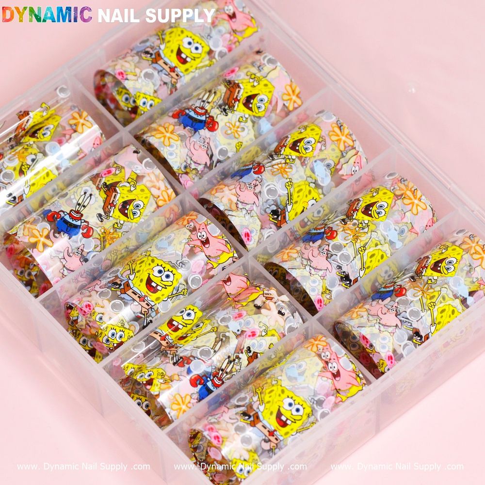 cartoon nail art foils pack - 2