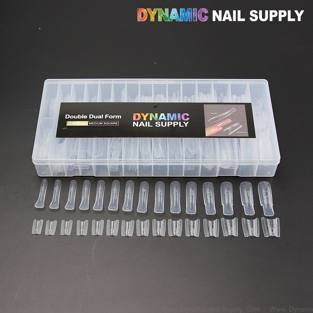 Double Dual Nail Forms — Medium Square: Who Should Choose Them