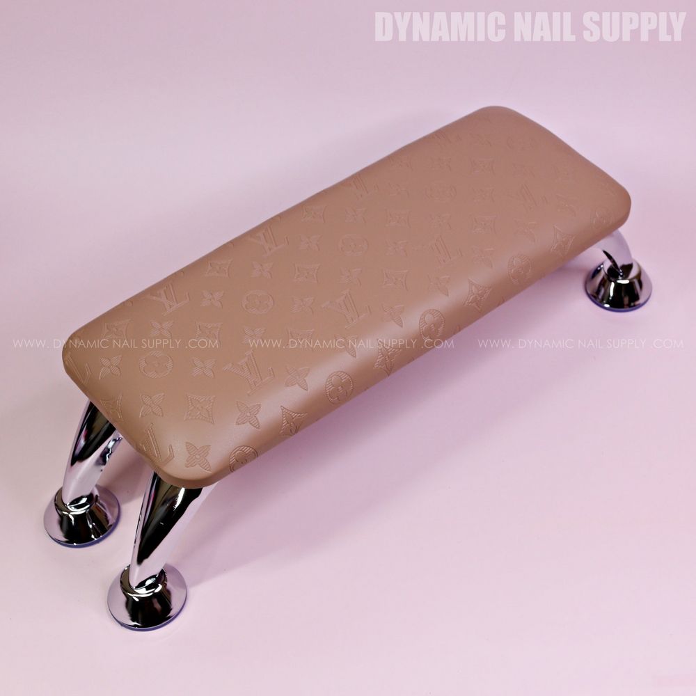 Leather Hand Rest for Nails — Brown LV Engraved Review