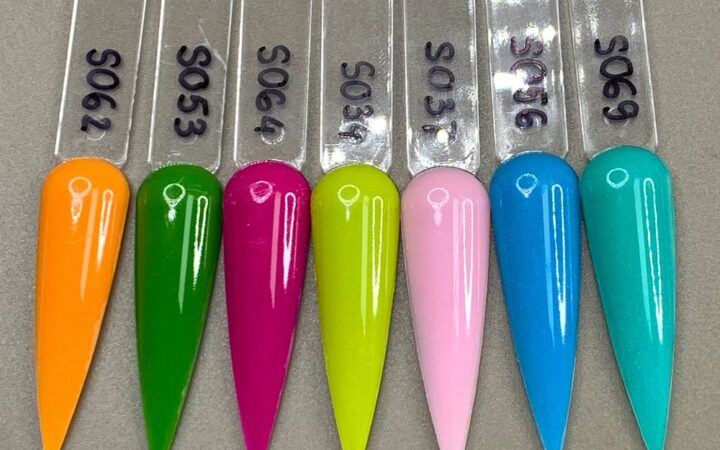 Summer Acrylic Dipping Powder – 7 Fresh Shades