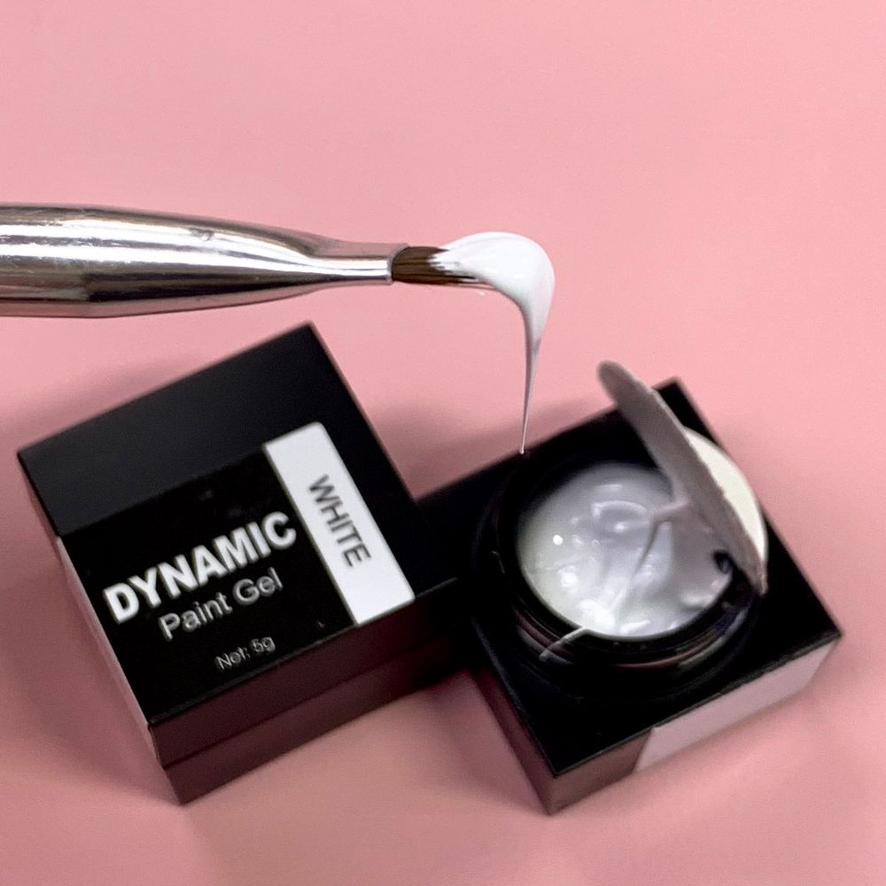 5g thick white painting gel jar - 3
